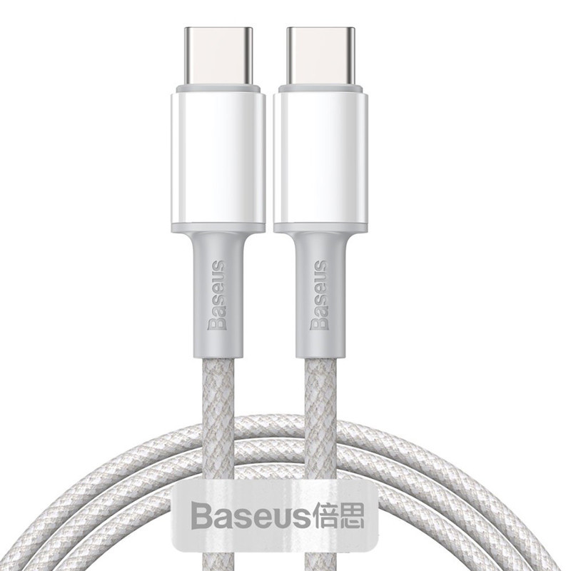 کابل تبدیل فست شارژ Baseus CATGD Type-C To Type-C 5A 100W 1m