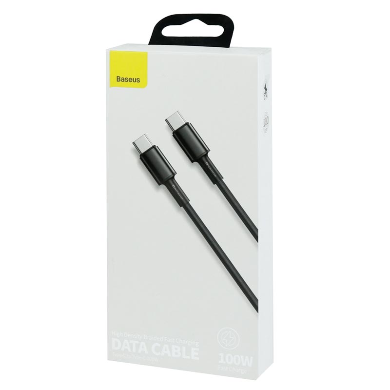 کابل تبدیل فست شارژ Baseus CATGD Type-C To Type-C 5A 100W 1m