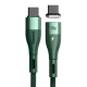 کابل تبدیل مگنتی فست شارژ Baseus CATXC-Q Type-C to Type-C 3A 1.5m