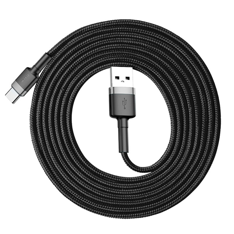 کابل تایپ سی فست شارژ Baseus Cafule CATKLF-C QC3 2A 2m