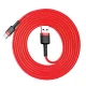 کابل تایپ سی فست شارژ Baseus Cafule CATKLF-C QC3 2A 2m