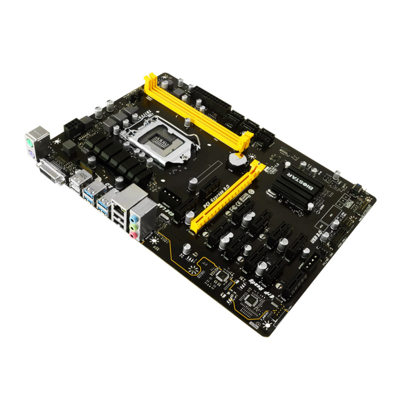 مادربرد بایوستار TB250-BTC Pro DDR4