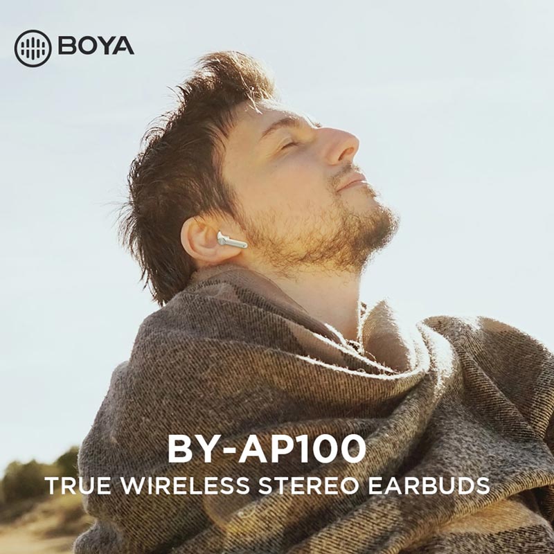 هندزفری بلوتوث دو تایی Boya BY-AP100 TWS