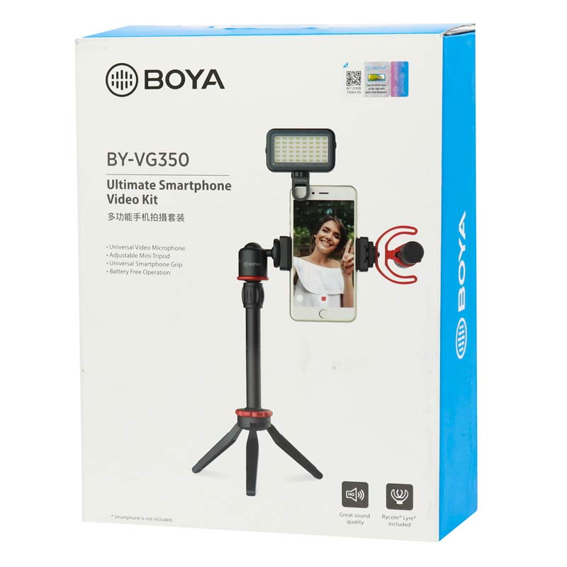 کیت فیلم برداری و صدابرداری Boya BY-VG350