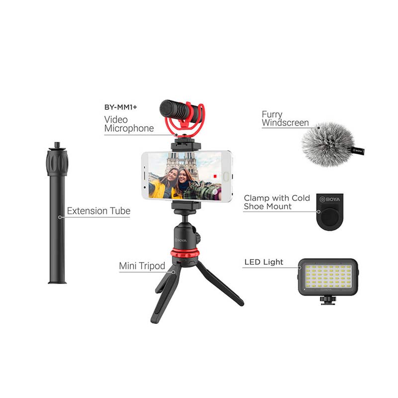 کیت فیلم برداری و صدابرداری Boya BY-VG350