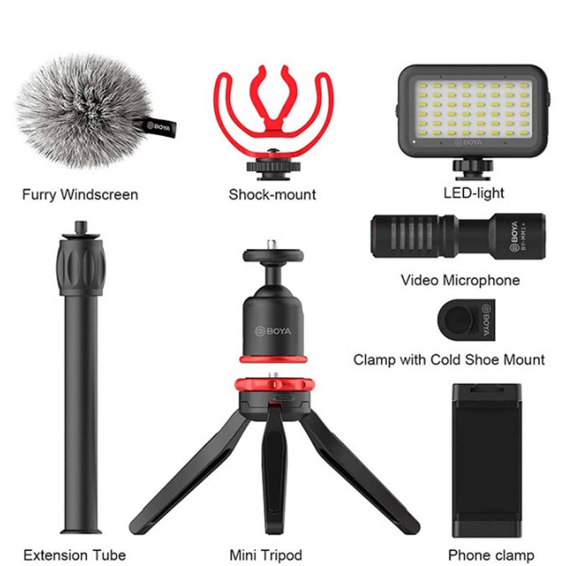 کیت فیلم برداری و صدابرداری Boya BY-VG350