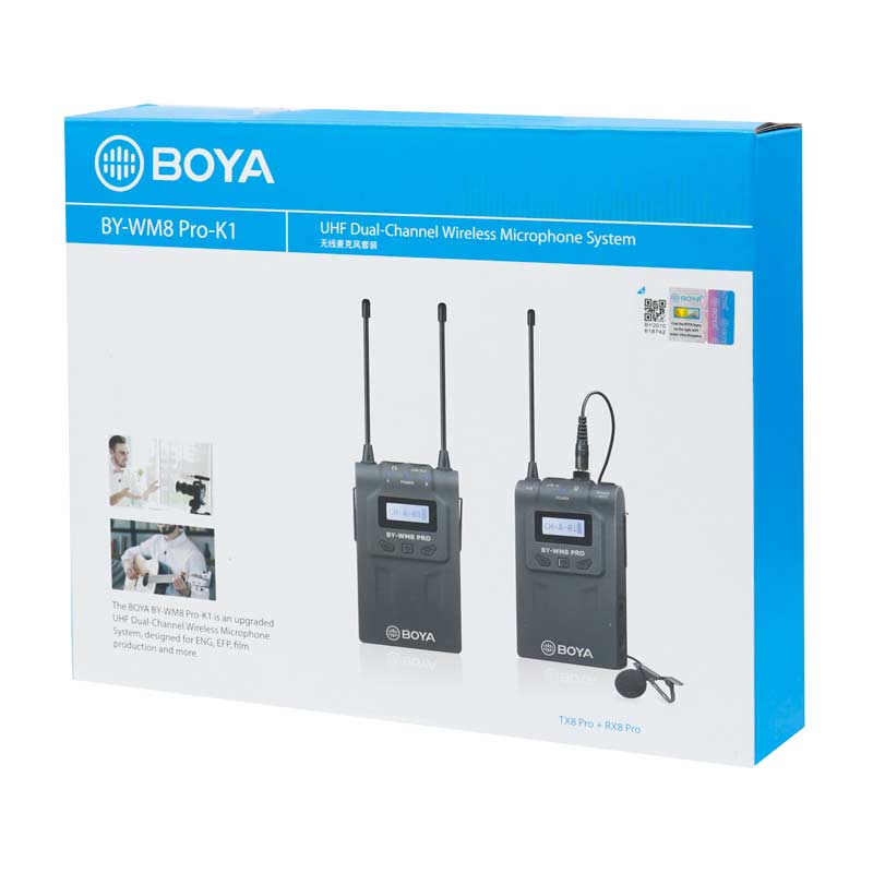 میکروفون بی سیم بویا مدل BY-MW8 PRO K1