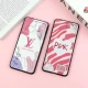 قاب طرحدار محافظ لنز دار کشویی Pink سامسونگ A02 / M02