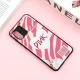 قاب طرحدار محافظ لنز دار کشویی Pink سامسونگ A02 / M02