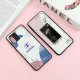 قاب طرحدار محافظ لنز دار کشویی Pink سامسونگ A02 / M02