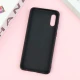 قاب طرحدار محافظ لنز دار کشویی Black سامسونگ A02 / M02