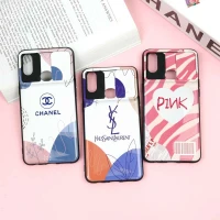 قاب طرحدار محافظ لنز دار کشویی Pink سامسونگ A10s