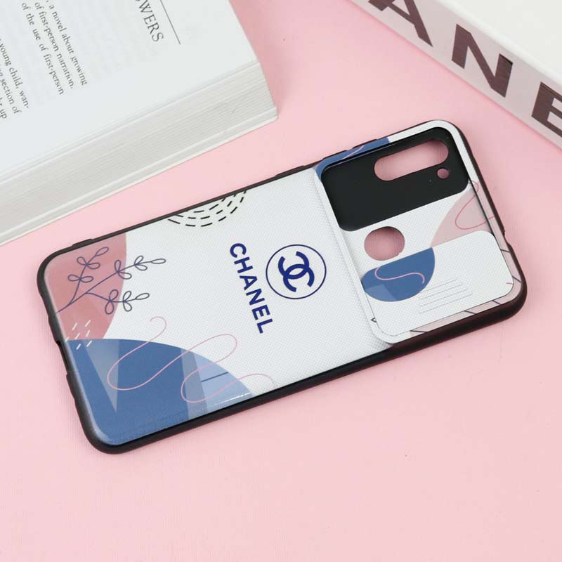 قاب طرحدار محافظ لنز دار کشویی Pink سامسونگ A11