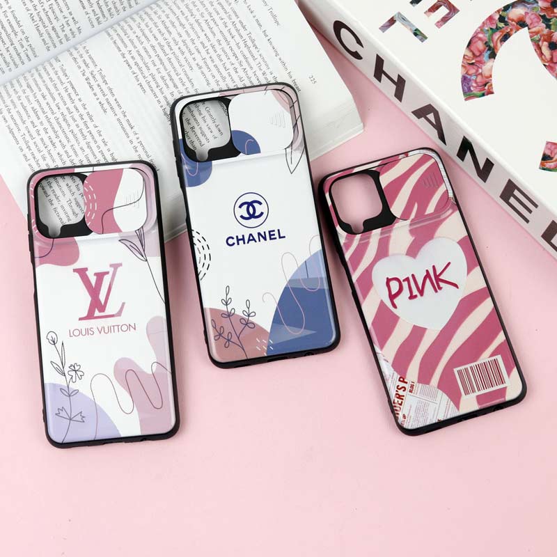 قاب طرحدار محافظ لنز دار کشویی Pink سامسونگ A12