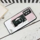 قاب طرحدار محافظ لنز دار کشویی Pink سامسونگ A32 4G