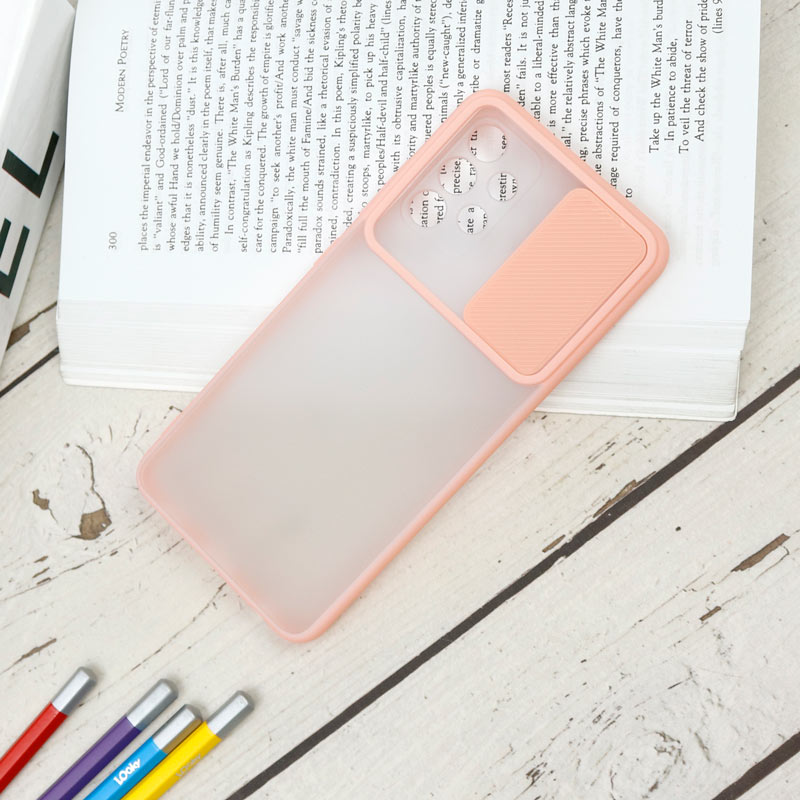 قاب PC مات محافظ لنز دار کشویی Samsung A32 4G