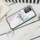 قاب طرحدار محافظ لنز دار کشویی Pink سامسونگ A32 4G