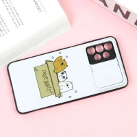 قاب طرحدار محافظ لنز دار کشویی کله فندقی سامسونگ A32 5G