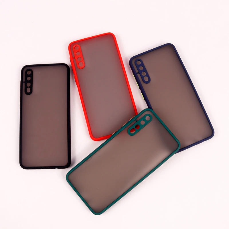 قاب PC مات محافظ لنز دار Samsung A50