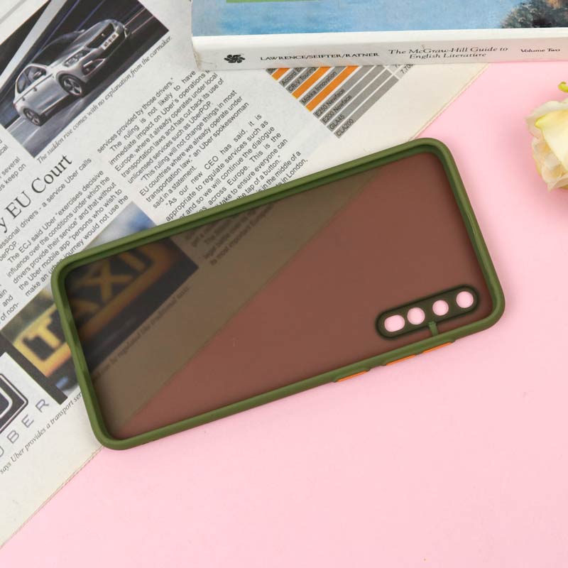 قاب PC مات محافظ لنز دار Samsung A50