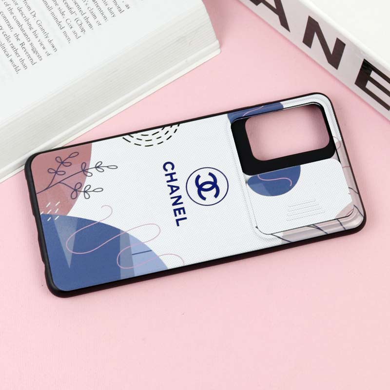 قاب طرحدار محافظ لنز دار کشویی Pink سامسونگ A72