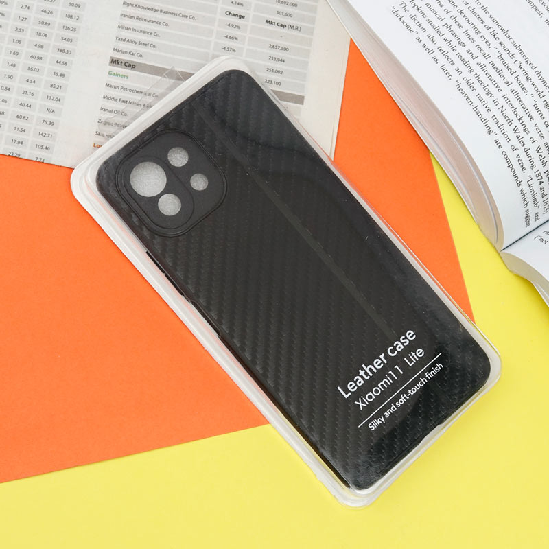 قاب اورجینال Fiber Carbon شیائومی Mi 11 Lite
