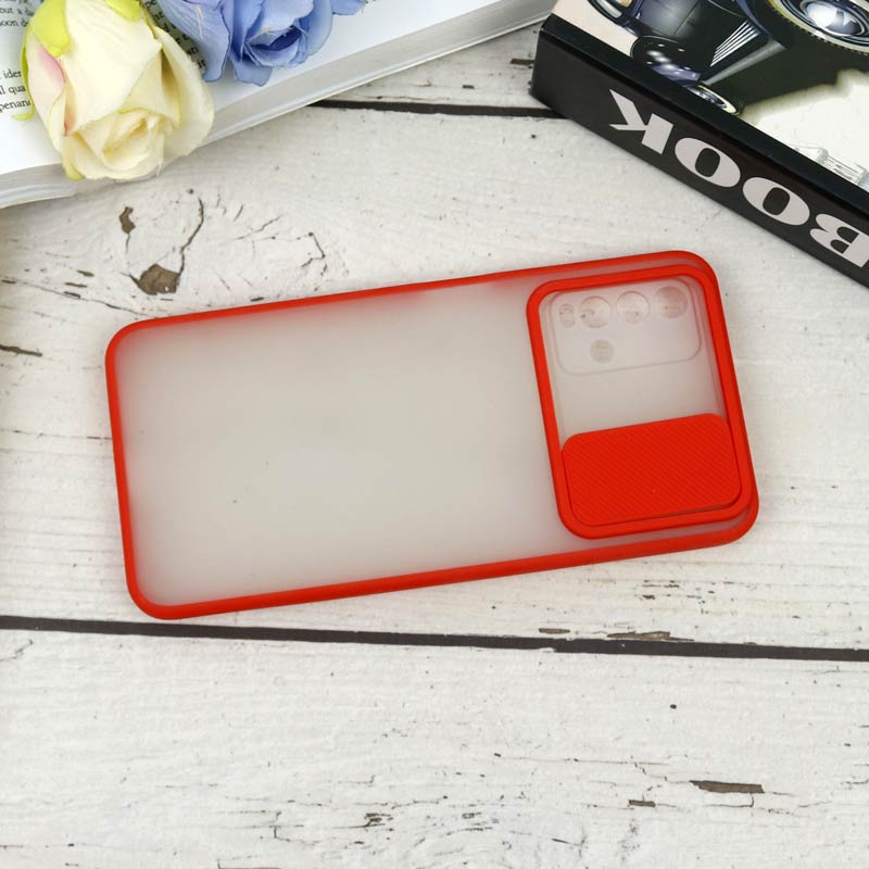 قاب PC مات محافظ لنز دار کشویی Xiaomi Redmi 9T