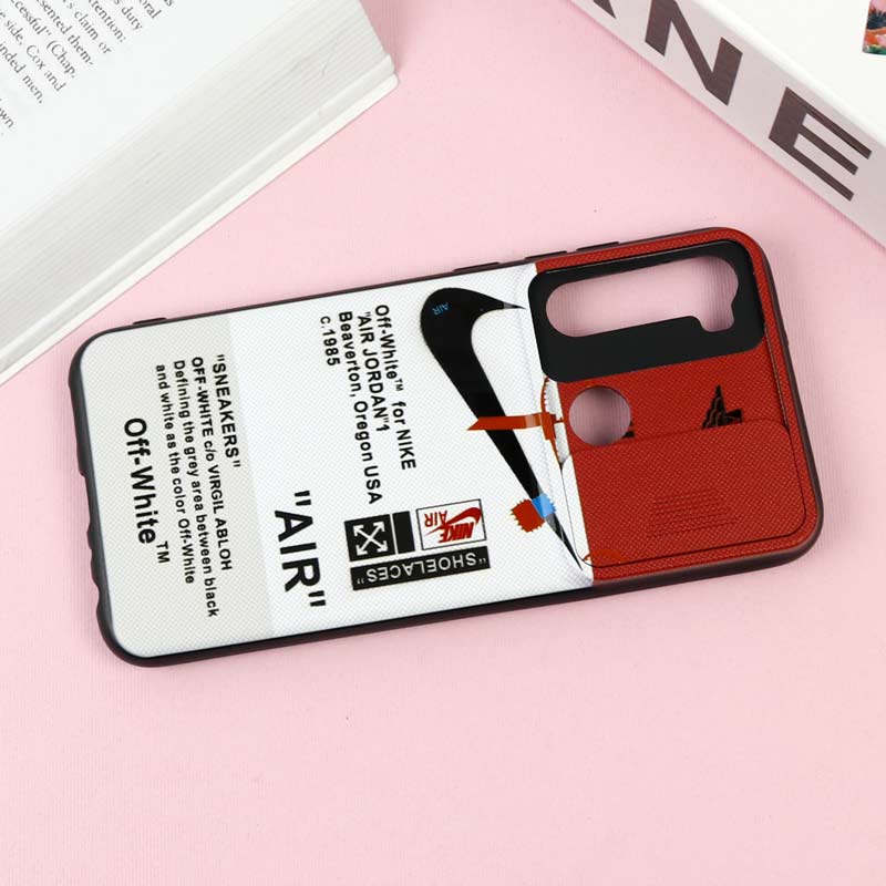 قاب طرحدار محافظ لنز دار کشویی پسرانه شیائومی Redmi Note 8