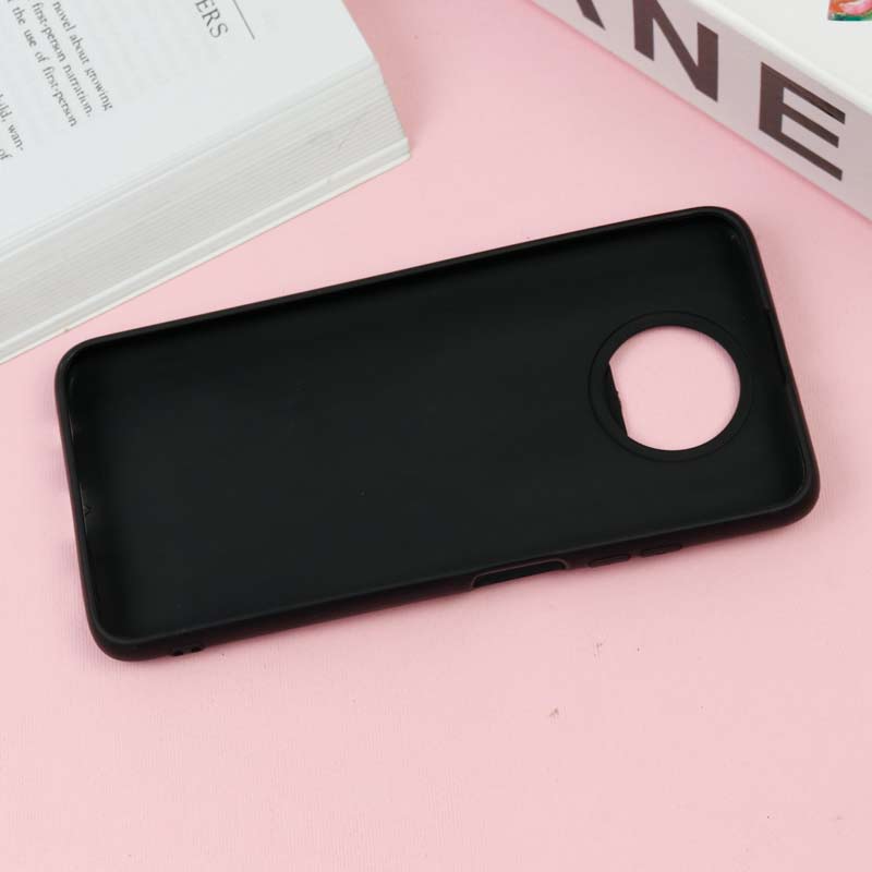 قاب طرحدار محافظ لنز دار کشویی Black شیائومی Redmi Note 9T