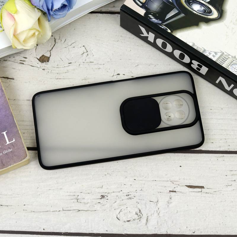 قاب PC مات محافظ لنز دار کشویی Xiaomi Redmi Note 9T
