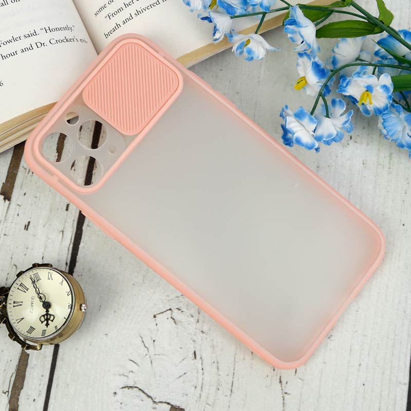 قاب PC مات محافظ لنز دار کشویی iPhone 11 Pro