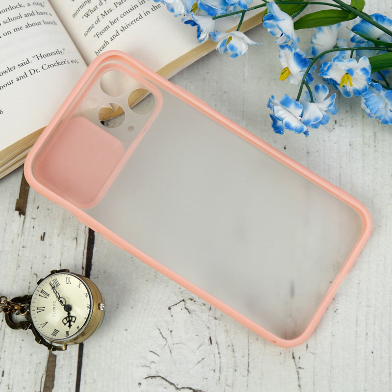 قاب PC مات محافظ لنز دار کشویی iPhone 11 Pro
