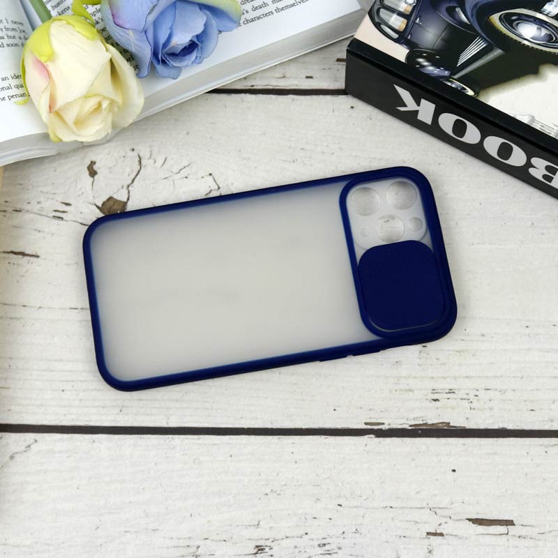 قاب PC مات محافظ لنز دار کشویی iPhone 11 Pro
