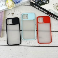 قاب PC مات محافظ لنز دار کشویی iPhone 12