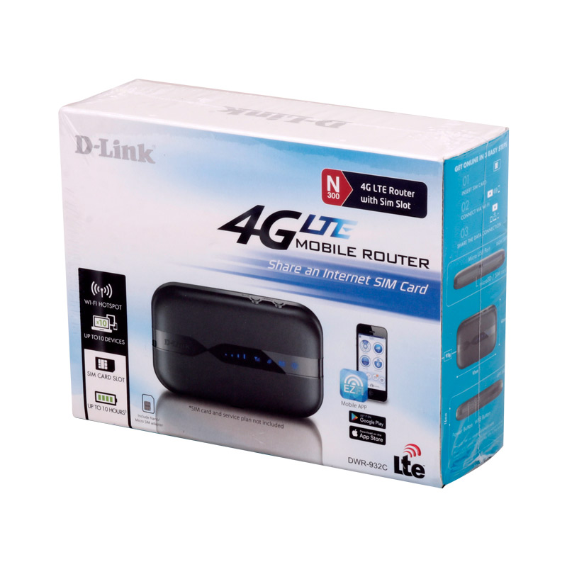 مودم همراه سیمکارتی 4G LTE دی لینک DWR-932C