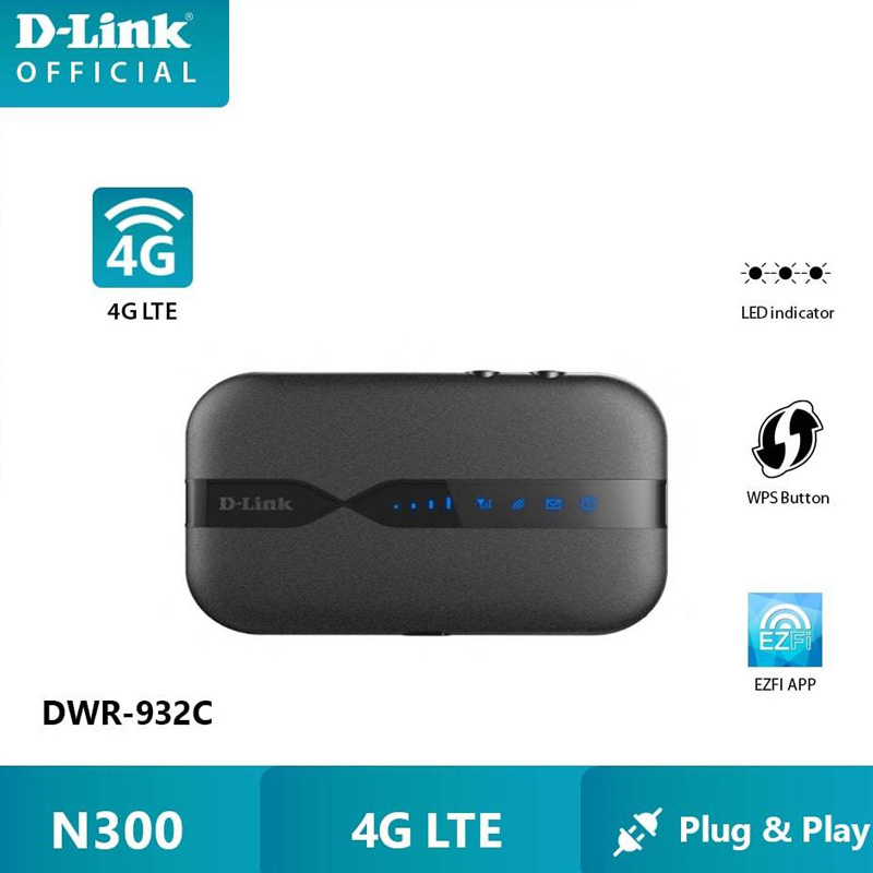 مودم همراه سیمکارتی 4G LTE دی لینک DWR-932C