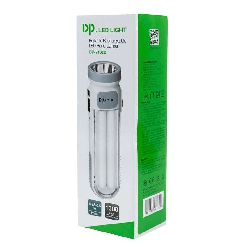 چراغ اضطراری شارژی DP.LED LIGHT DP-7102B