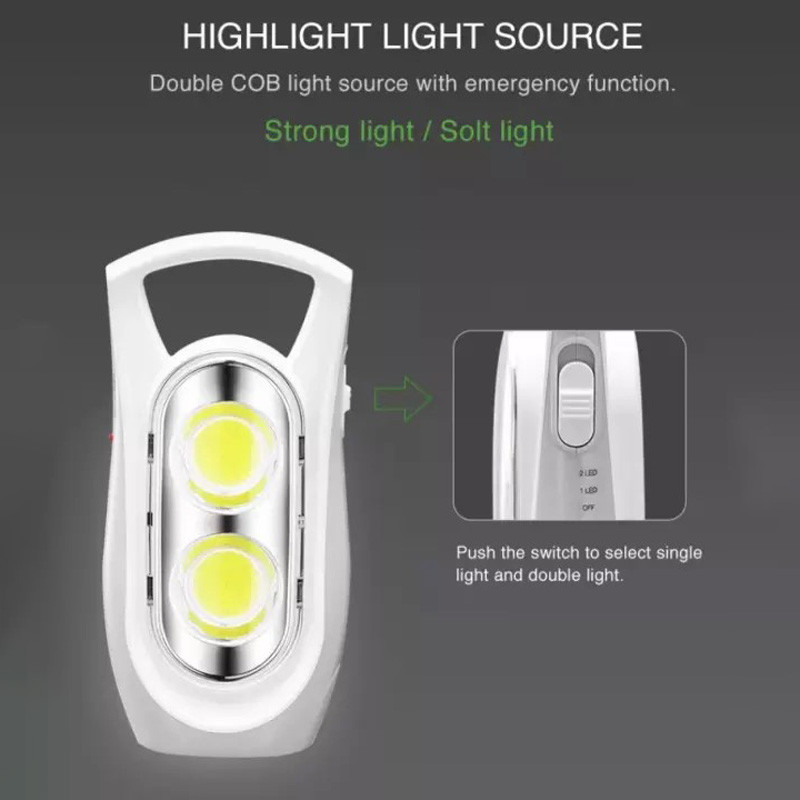 چراغ اضطراری شارژی DP.LED LIGHT DP-7156