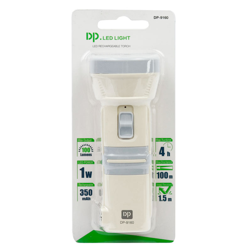 چراغ قوه شارژی DP.LED Light DP-9160