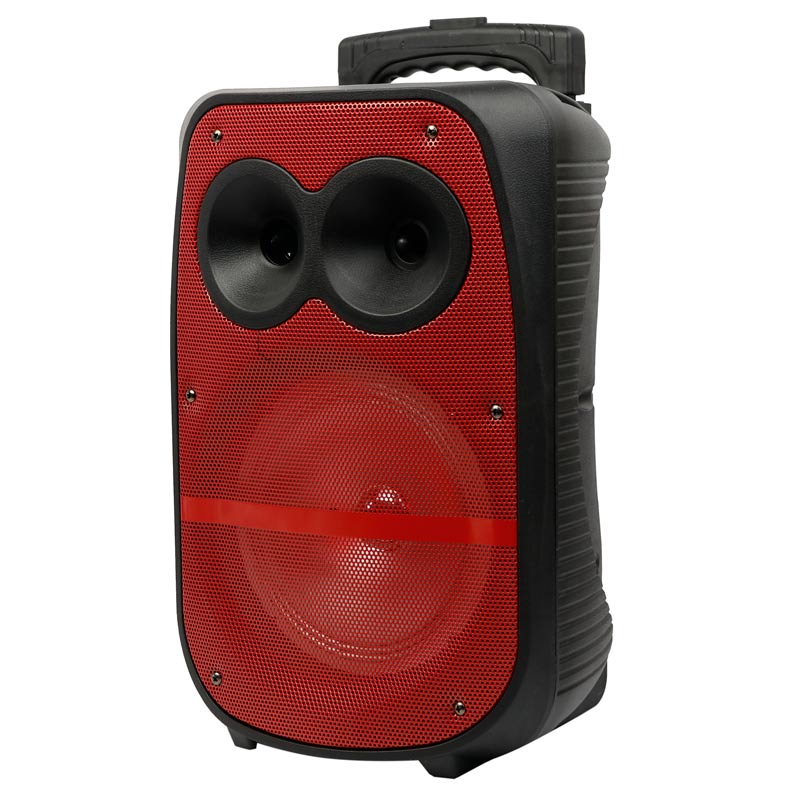 اسپیکر چمدانی بلوتوثی رم و فلش خور DS-1803 + میکروفون و ریموت کنترل