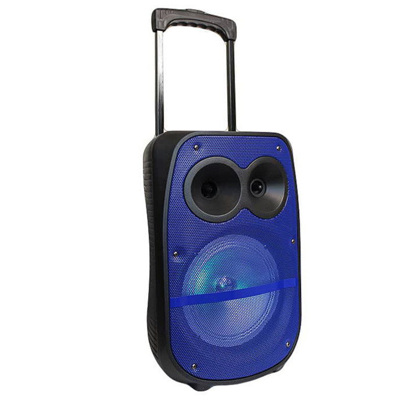 اسپیکر چمدانی بلوتوثی رم و فلش خور DS-1803 + میکروفون و ریموت کنترل