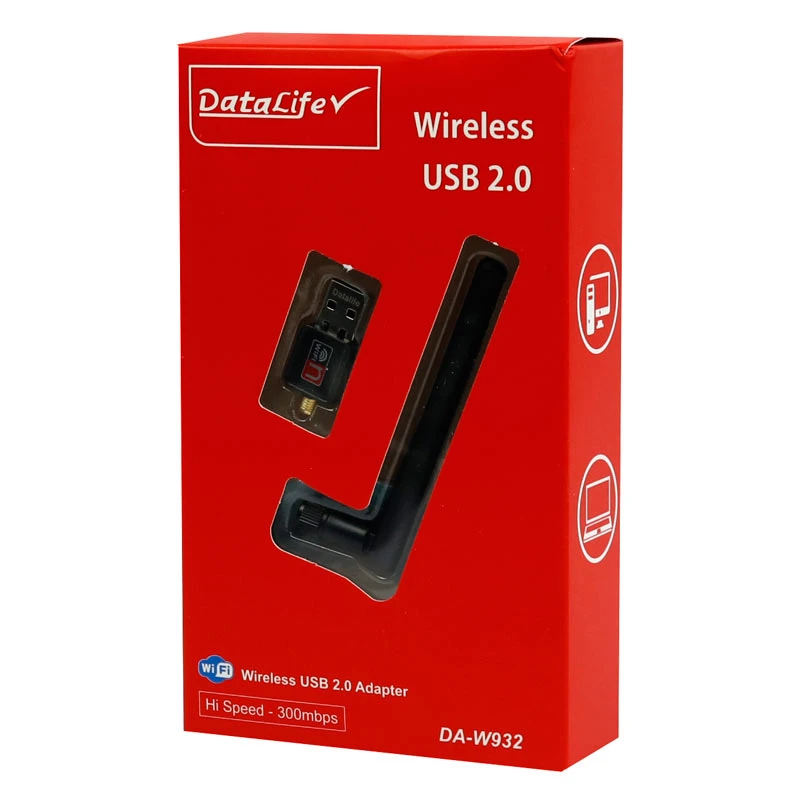 کارت شبکه بی سیم آنتن دار Datalife DA-W932 300Mbps