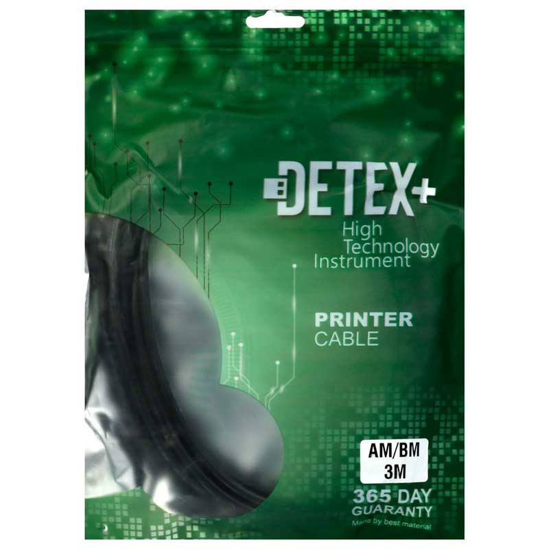 کابل پرینتر Detex+ 3m