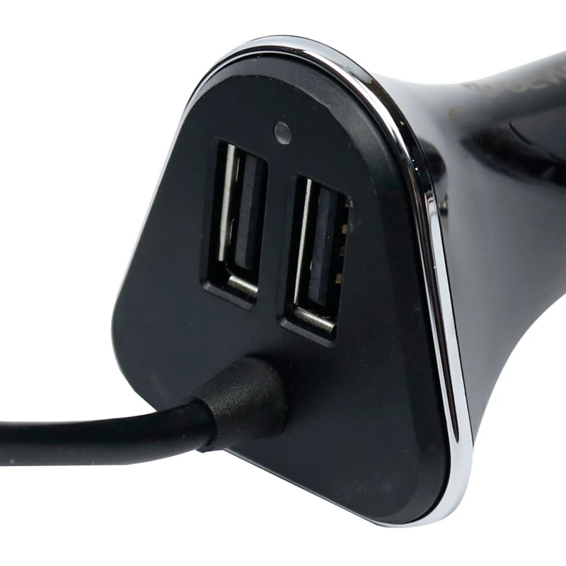 شارژر فندکی و هاب فست شارژ Devia Ibox Car Hub 6.8A