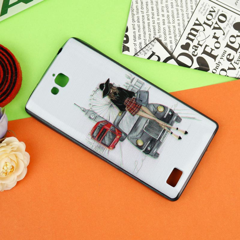 قاب فانتزی برجسته دخترانه هواوی Honor 3C سری 16