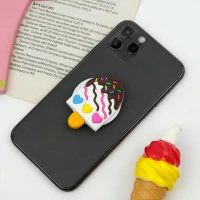 پاپ سوکت سیلیکونی عروسکی بستنی