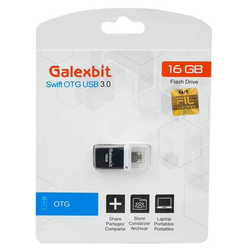 فلش 16 گیگ گلکس بیت Galexbit Swift OTG USB3.0