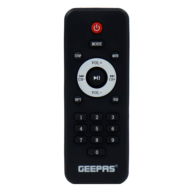 اسپیکر چمدانی بلوتوثی رم و فلش خور Geepas GMS8568 + میکروفون و ریموت کنترل