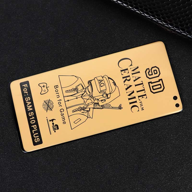 گلس سرامیکی مات خمیده Samsung S10 Plus