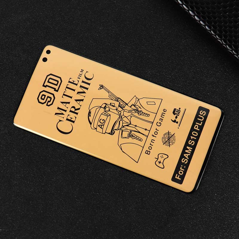 گلس سرامیکی مات خمیده Samsung S10 Plus